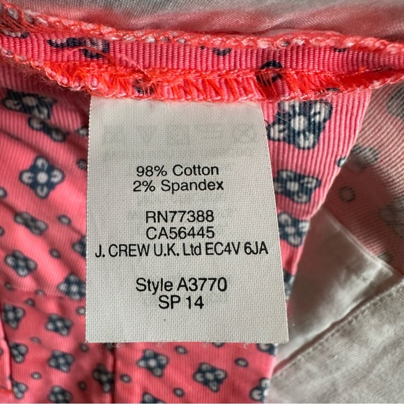 J. Crew Womens Flower Love Tee Sz S Ditsy Floral Shorts Sz 0 Bundle Preppy Daisy - Picture 9 of 16